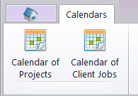 calendar ribbon