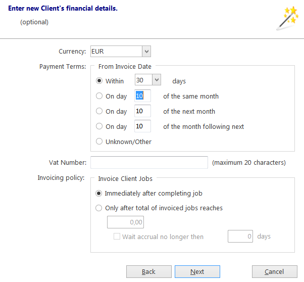 client wizard 3