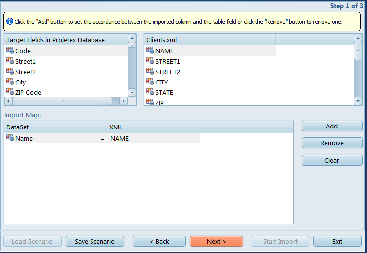 import XML