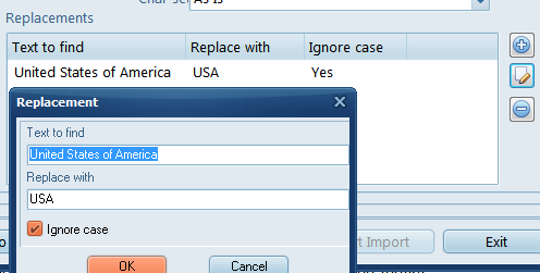 import format replace