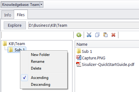 knowledgebase files