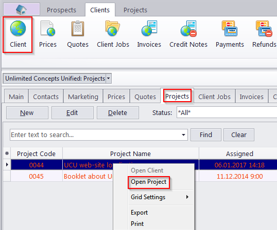 mode projects