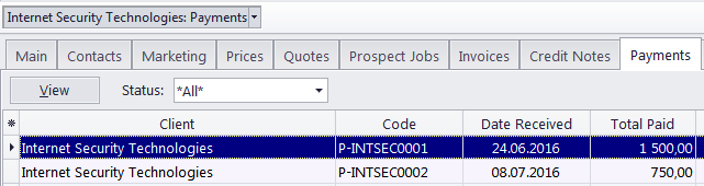 prospect payments