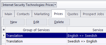prospect prices
