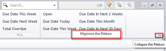 ribbon collapse