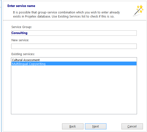 service wizard 2