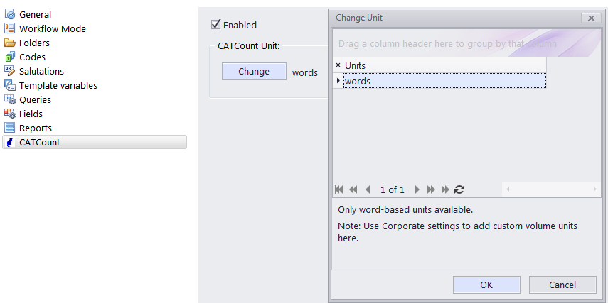 settings catcount